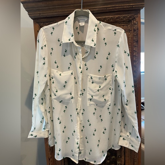Club Monaco Silk Blouse - Picture 1 of 5
